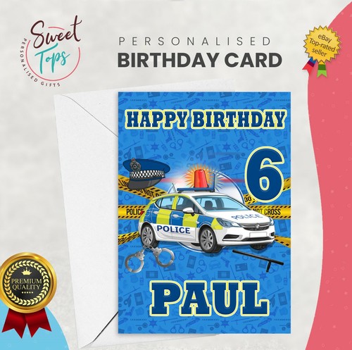 Personalised birthday card - personalised,