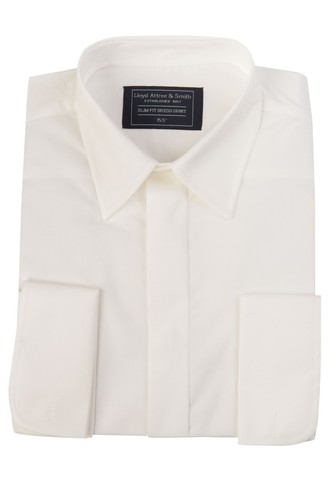 Ivory slim fit shirt - shirt, 14.5