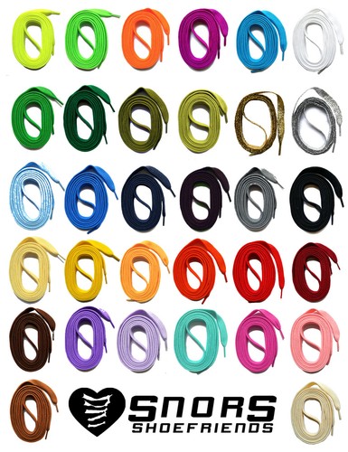 Snors flat laces multicoloured - snors,