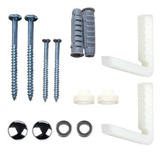 WC Toilet Pan Bidet Fixing Kit