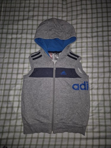 Boys adidas sleeveless hoodie - adidas,
