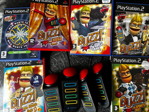 Buzz game bundle includes - buzz,