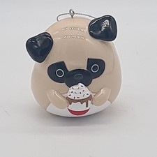 Prince the Pug Squishmallows Plastic Tree Hanging Christmas Ornament Decoration