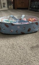 Handmade baby carry cot with