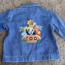 Zoo Animals Jean Jacket Youth