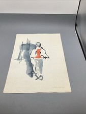 1950’s Original 11x15.25in