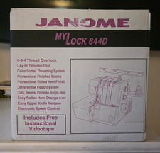 Janome 644D Overlocker and