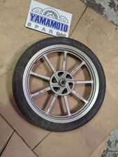 Yamaha Ybr125 Ybr 125 CUSTOM ONLY! Front Wheel Rim Tyre Is Scrap! 