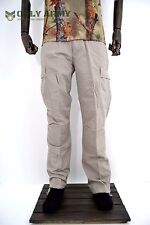Army Tactical Ripstop Cargo Trouser Lightweight Combat Pants Stone Beige BDU