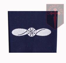 Pair Official Royal Air Force Rank Slides Leading Aircraftman LAC RAF