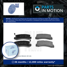 Brake Pads Set fits TOYOTA CELICA 2.0 Rear 85 to 99 Blue Print AY060TY015 New