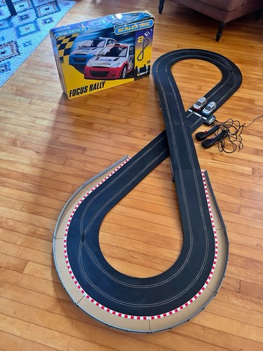 Scalextric set focus rally - scalextric,
