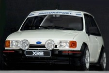 1:18 OttO Custom "MK2 FORD FIESTA XR2" (Diamond White) RS7 MODIFIED Code 3 OT081