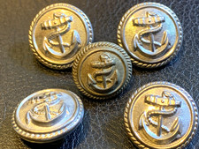 Naval  Buttons x 5