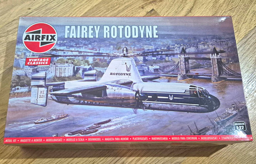 Airfix fairey rotodyne - 1/72,