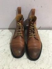 Dr Martens leather ankle brown