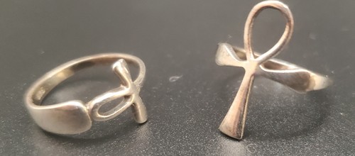 Sterling silver artisian vtg - 2,
