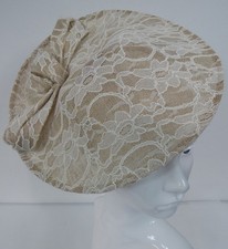 Untold Nude Lace Fascinator