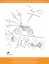 YAMAHA Cover, Lead Wire