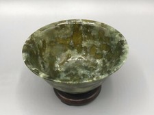Chinese Spinach Jade Bowl &