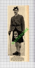 Major Lorne M Campbell 51st Highland Division Tunisia - 1943 Small Cutting