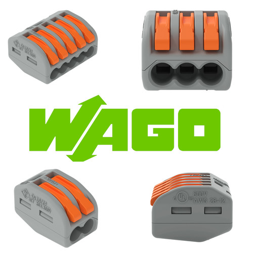Wago 222 connectors - connectors, junction