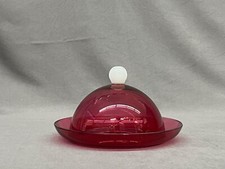 19th Century Cranberry Glass