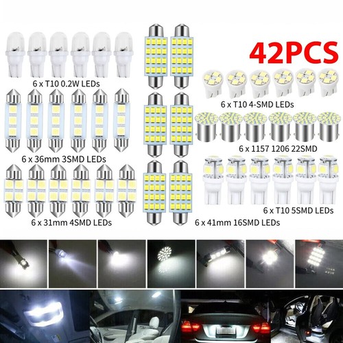 42pcs car interior t10 - car,