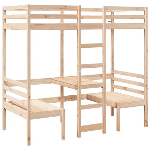 Loft bed frame with - loft,
