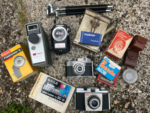 Vintage camera accessories - vintage, &