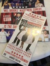 THE PRODUCERS - THE MUSICAL  - LONDON THEATRE FLYERS X 2