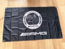 Large Mercedes AMG Logo Car