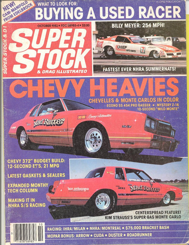 Super stock drag illustrated - stock,