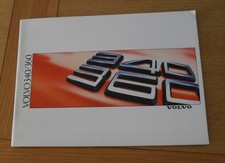 Volvo 340 & 360 Brochure