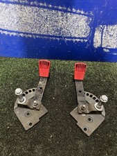 Alko Silver 46 Br-a Petrol Lawn Mower Front Wheel Axle Mounts Height Adjusters