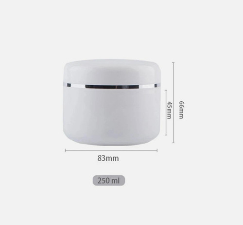 200ml empty cosmetic jar - empty,