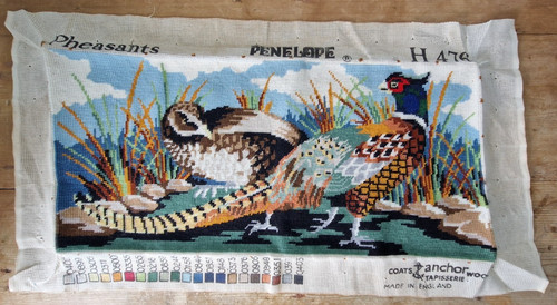 Vintage completed tapestry - completed,