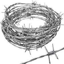 Real Barbed Wire 25Ft 18 Gauge