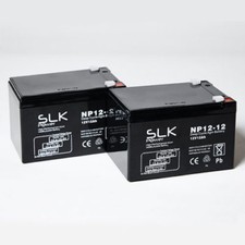 12v 12ah - (pair),