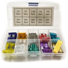 50 Pc Standard Blade Fuse Set
