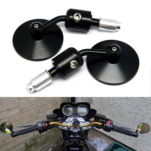 Round bar end - bar, mirrors
