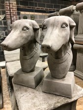2 x Greyhound ornament