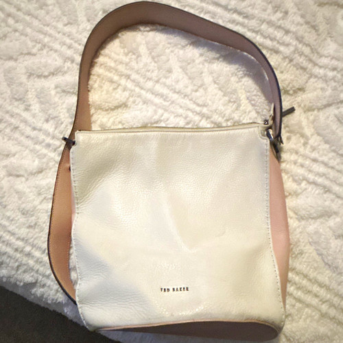 Ted baker white beige - white/beige, pebbled