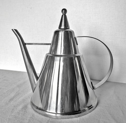 Vintage stainless steel lidded - vintage,