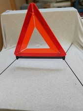 Foldable Warning Triangle, By      HALFORDS.      In case. 17" Wide