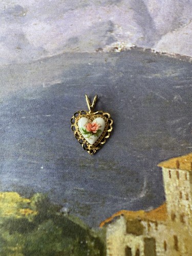 Vintage 10k gold - gold, heart