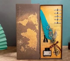 Handcrafted Quill Pen and Ink