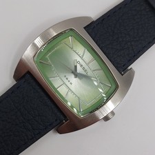 DIESEL Pistachio green dial "Only the brave" New strap Quartz movement Watch