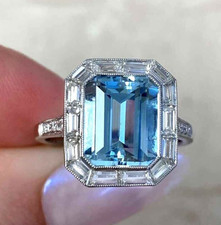 2.80CT Emerald Cut Aquamarine