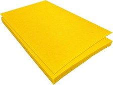 Stiff Felt Sheets Yellow